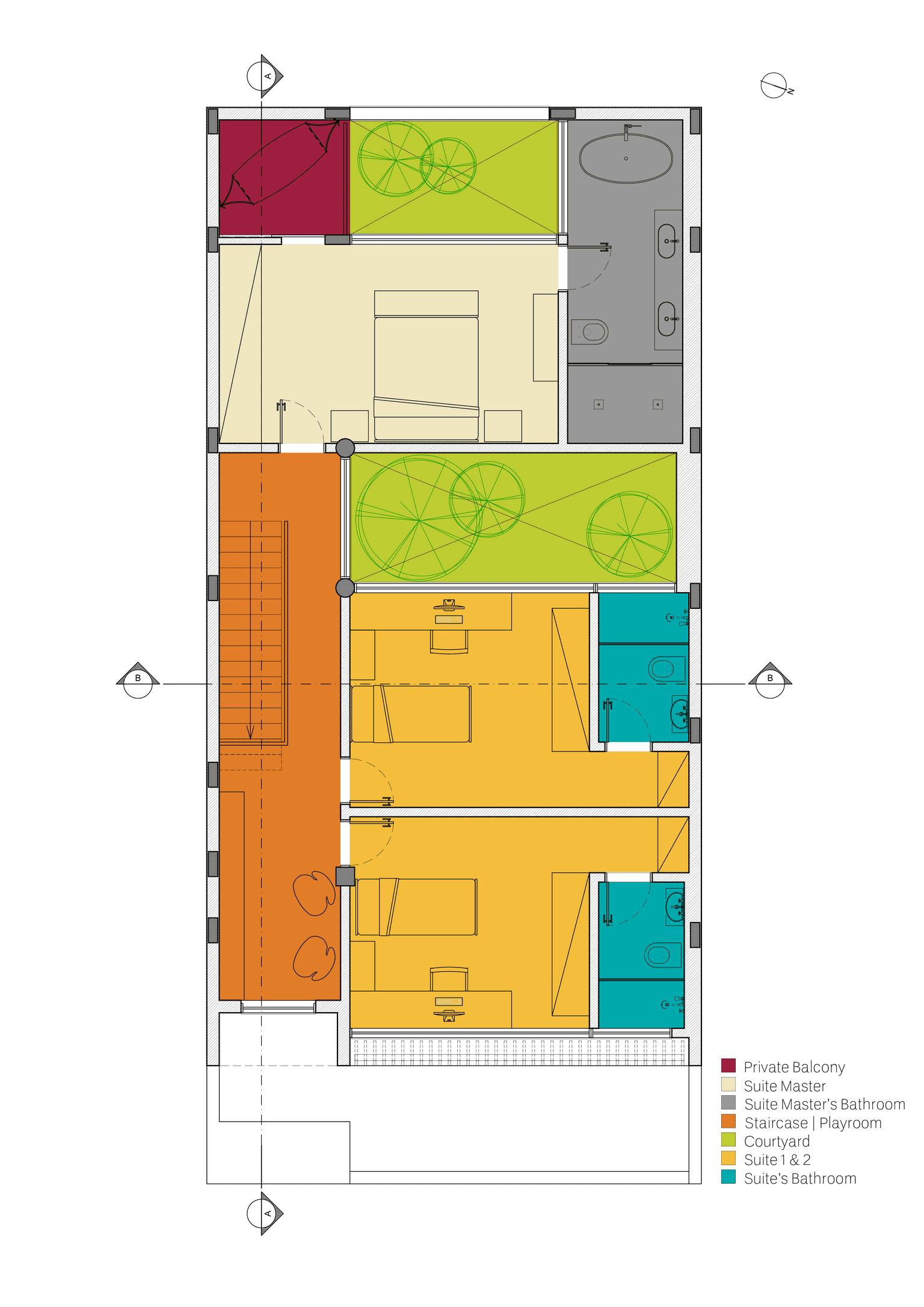 Upper Floor Floor Plan